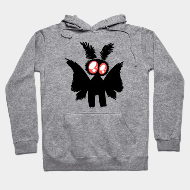 Cute Little Mothman Hoodie by JadedOddity